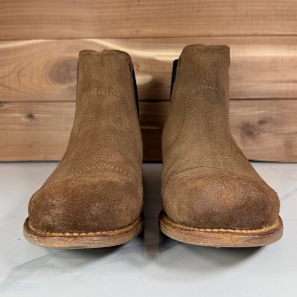 Freebird Curtis Mens Brown Suede Cap Toe Chelsea Boots Size 8 Leather Sole‎ main image 12